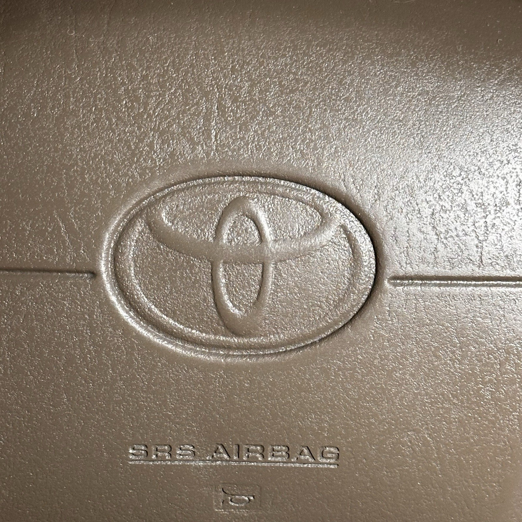 TOYOTA 4RUNNER SURF 1996-2002 LEATHER STEERING WHEEL TAN/BROWN REFURBISHED JDM